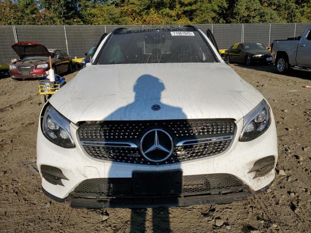 WDC0G6EB4KF586110 - 2019 MERCEDES-BENZ GLC 43 4MATIC AMG WHITE photo 5