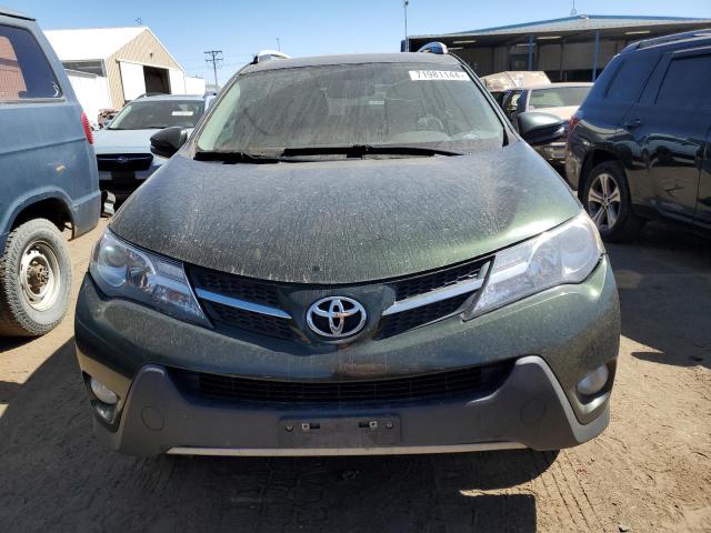 2T3DFREV5DW119236 - 2013 TOYOTA RAV4 LIMITED GREEN photo 5