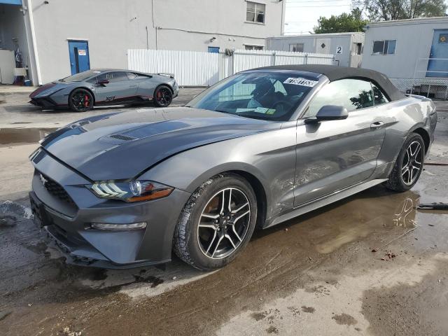 1FATP8UH9N5119463 - 2022 FORD MUSTANG GRAY photo 1