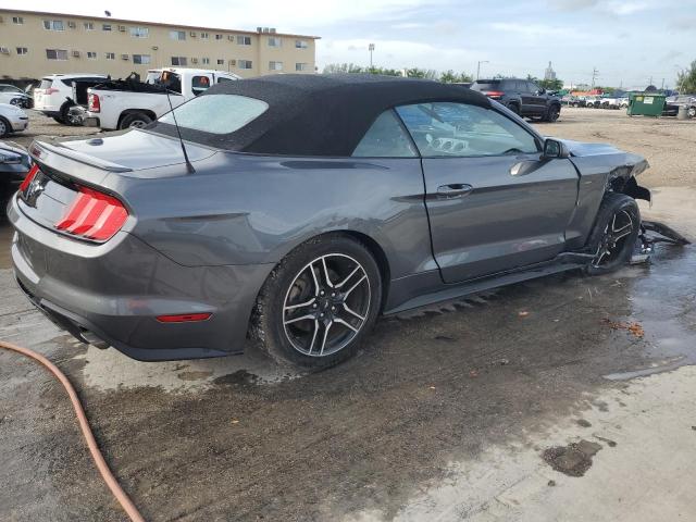 1FATP8UH9N5119463 - 2022 FORD MUSTANG GRAY photo 3