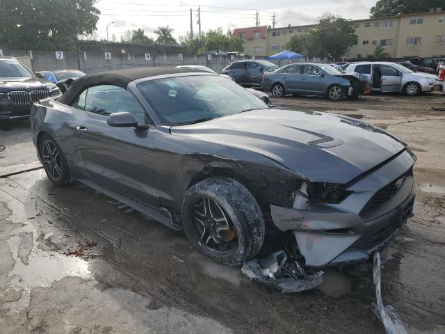 1FATP8UH9N5119463 - 2022 FORD MUSTANG GRAY photo 4