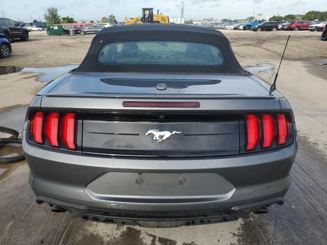 1FATP8UH9N5119463 - 2022 FORD MUSTANG GRAY photo 6