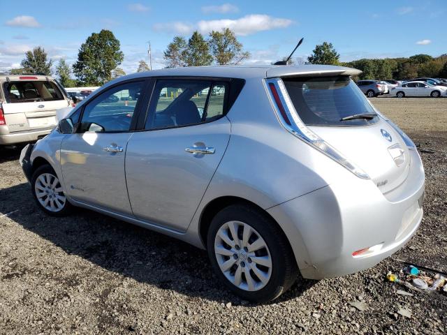 1N4AZ0CP0DC419608 - 2013 NISSAN LEAF S SILVER photo 2