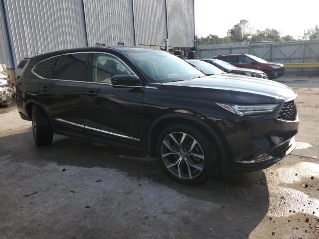 5J8YE1H47NL037121 - 2022 ACURA MDX TECHNOLOGY 黑色 照片 4