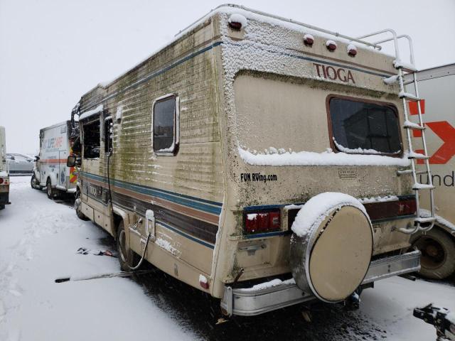 1FDKE30LXGHA94014 - 1986 OTHR TIOGA E350 CUTAWAY VAN BEIGE photo 3