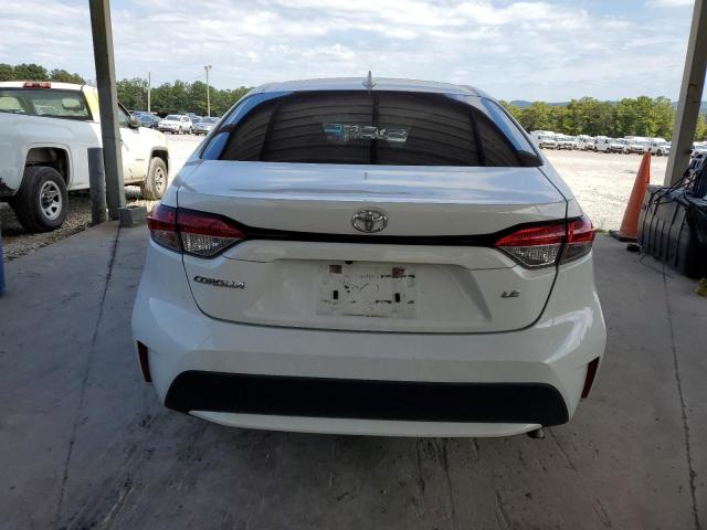 5YFEPMAE1MP248742 - 2021 TOYOTA COROLLA LE თეთრი ფოტო 6