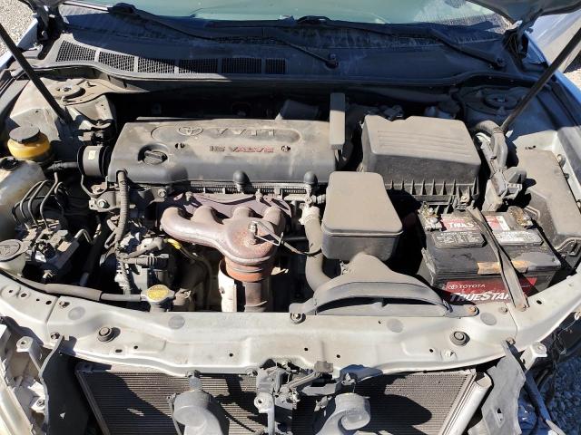 4T1BE46K47U696502 - 2007 TOYOTA CAMRY CE SILVER photo 11