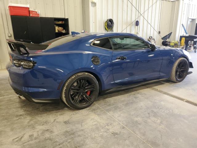 1G1FK1R61K0139941 - 2019 CHEVROLET CAMARO ZL1 蓝色 照片 3
