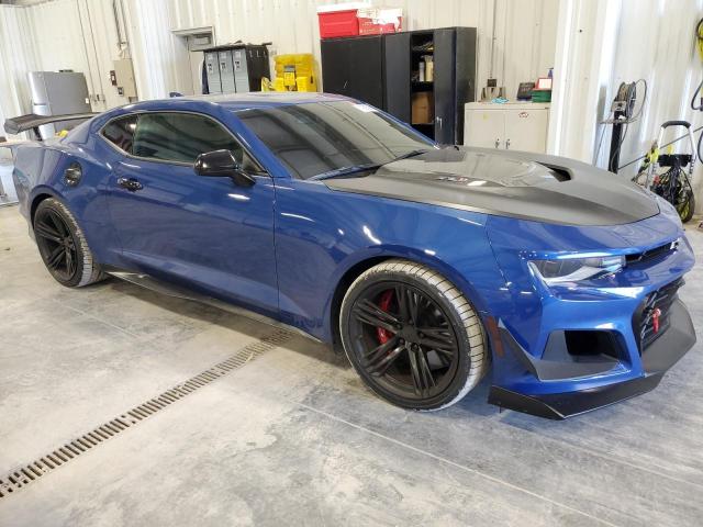 1G1FK1R61K0139941 - 2019 CHEVROLET CAMARO ZL1 蓝色 照片 4