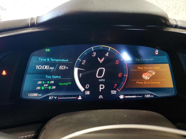 1G1YA2D46R5108480 - 2024 CHEVROLET CORVETTE STINGRAY 1LT BLACK photo 9