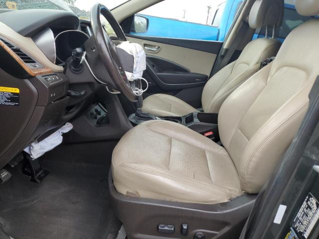5XYZU3LB9DG090579 - 2013 HYUNDAI SANTA FE S GRAY photo 7