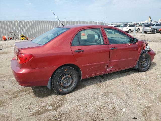 2T1BR32E65C891434 - 2005 TOYOTA COROLLA CE أحمر صورة 3