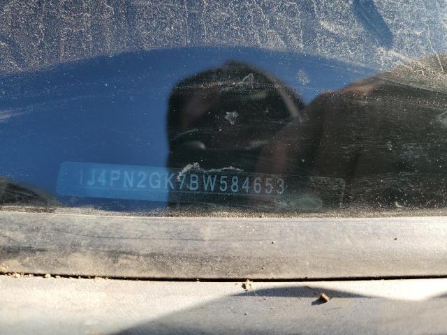 1J4PN2GK7BW584653 - 2011 JEEP LIBERTY SPORT 绿色 照片 13