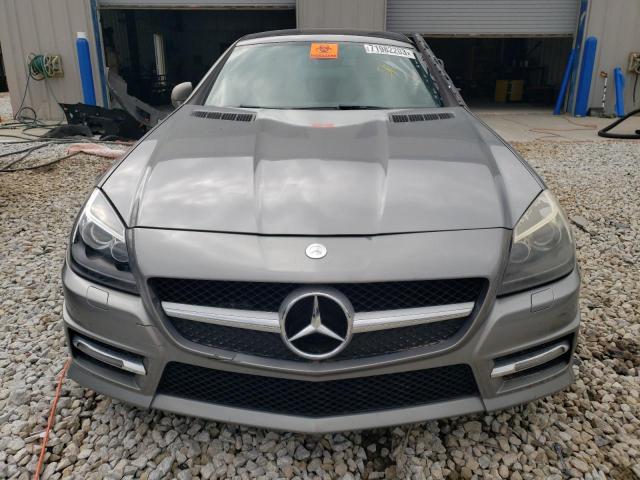 WDDPK4HA2CF034736 - 2012 MERCEDES-BENZ SLK 250 GRAY photo 5