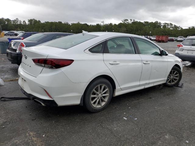 5NPE24AF1KH764553 - 2019 HYUNDAI SONATA SE WHITE photo 3