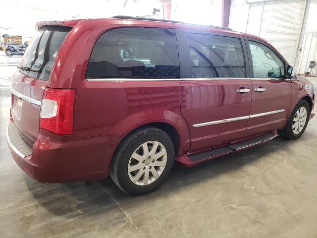 2C4RC1CG5CR208981 - 2012 CHRYSLER TOWN & COU TOURING L RED photo 3