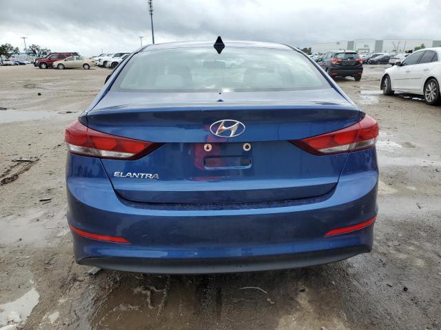 5NPD84LF5HH174923 - 2017 HYUNDAI ELANTRA SE BLUE photo 6