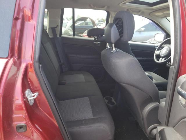 1C4NJDEB6CD584678 - 2012 JEEP COMPASS LATITUDE RED photo 10