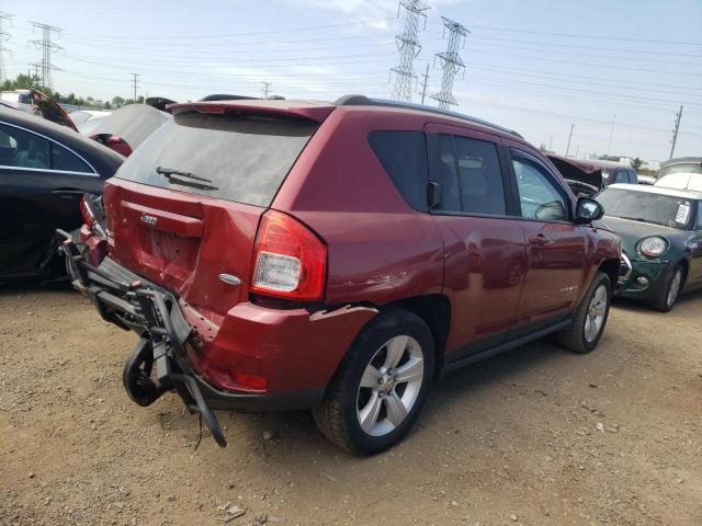 1C4NJDEB6CD584678 - 2012 JEEP COMPASS LATITUDE RED photo 3