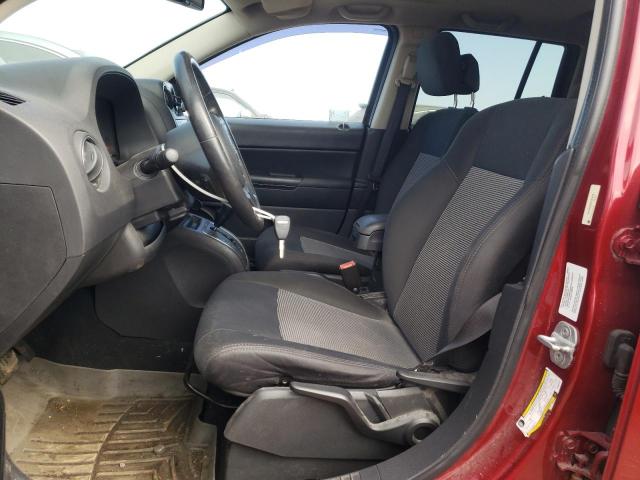 1C4NJDEB6CD584678 - 2012 JEEP COMPASS LATITUDE RED photo 7