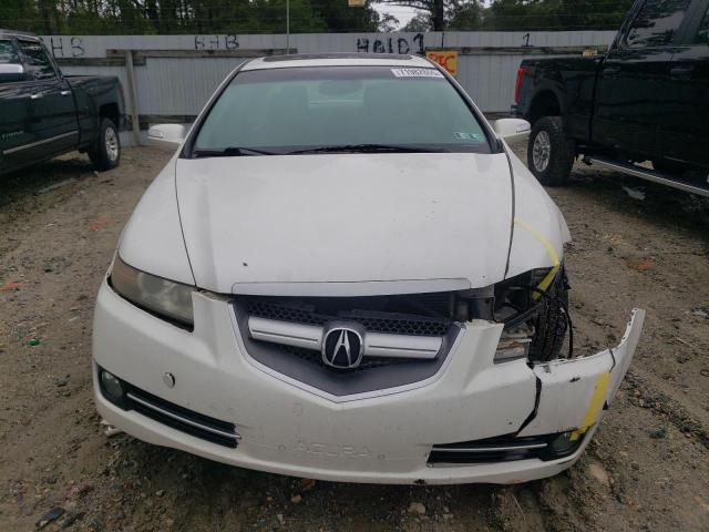 19UUA66207A023035 - 2007 ACURA TL WHITE photo 5