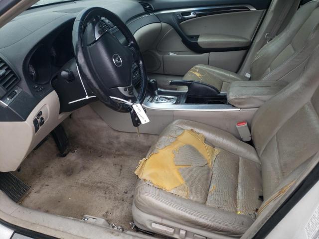 19UUA66207A023035 - 2007 ACURA TL WHITE photo 7