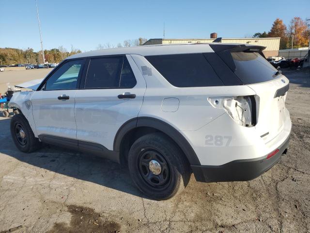 1FM5K8AB1NGB47730 - 2022 FORD EXPLORER POLICE INTERCEPTOR 白色 照片 2