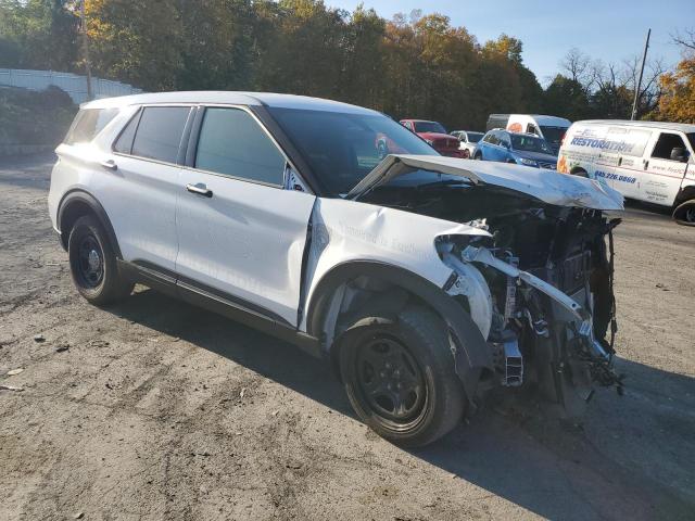 1FM5K8AB1NGB47730 - 2022 FORD EXPLORER POLICE INTERCEPTOR 白色 照片 4