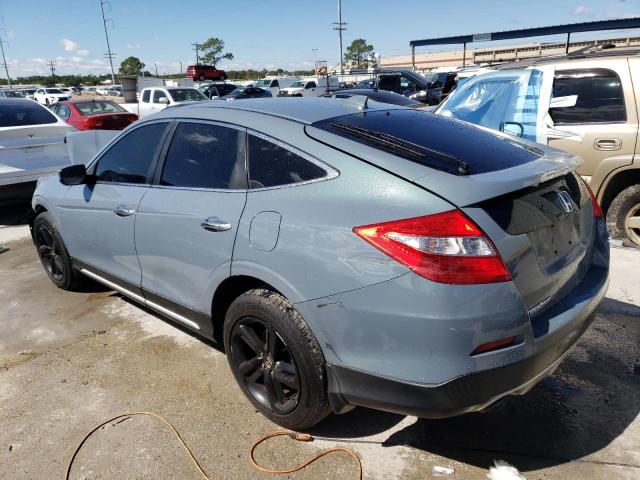 5J6TF3H59FL000514 - 2015 HONDA CROSSTOUR EXL GRAY photo 2