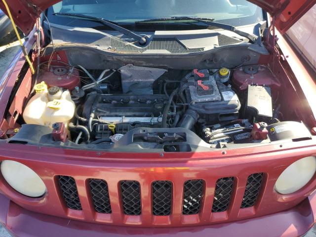 1C4NJPBA6DD250620 - 2013 JEEP PATRIOT SPORT RED photo 12