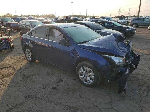 1G1PC5SH2C7403486 - 2012 CHEVROLET CRUZE LS BLUE photo 4
