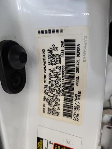 1NXBU4EEXAZ269055 - 2010 TOYOTA COROLLA BASE Ağ foto 12