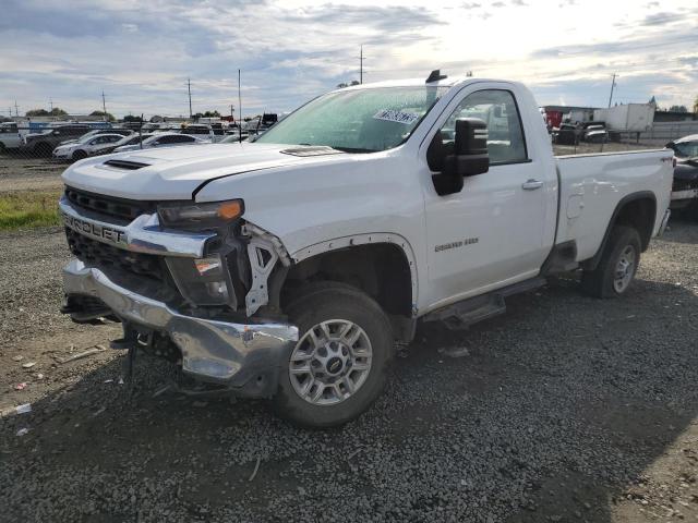 1GC0YNE79NF136689 - 2022 CHEVROLET SILVERADO K2500 HEAVY DUTY LT WHITE photo 1