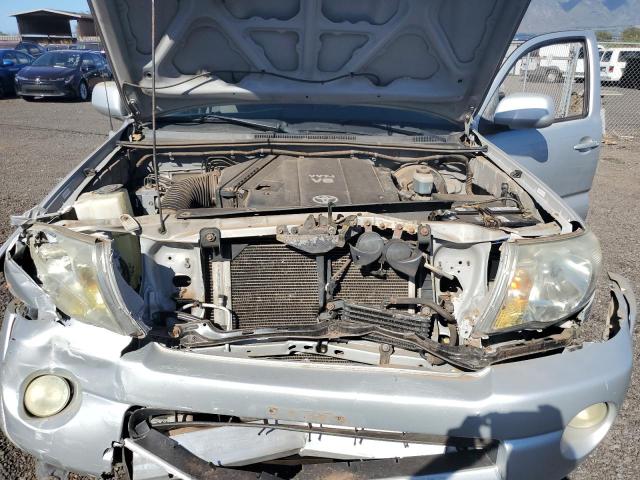 5TEJU62NX8Z521744 - 2008 TOYOTA TACOMA DOUBLE CAB PRERUNNER SILVER photo 11