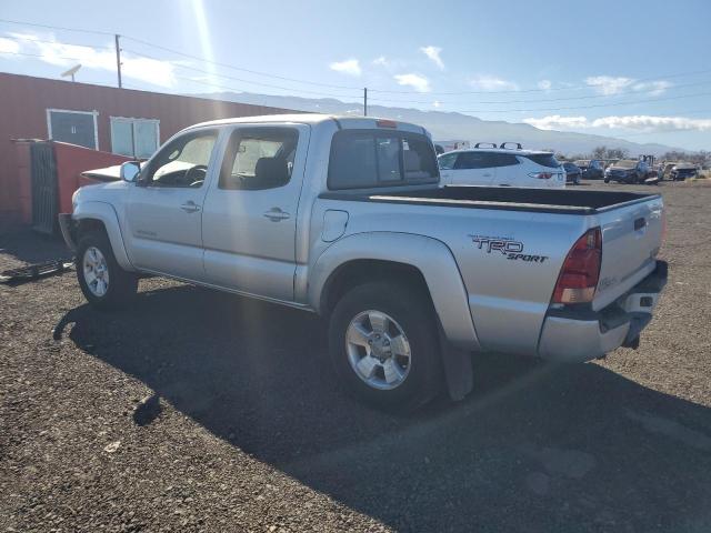 5TEJU62NX8Z521744 - 2008 TOYOTA TACOMA DOUBLE CAB PRERUNNER SILVER photo 2