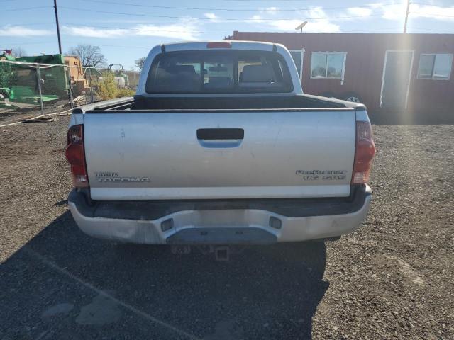 5TEJU62NX8Z521744 - 2008 TOYOTA TACOMA DOUBLE CAB PRERUNNER SILVER photo 6