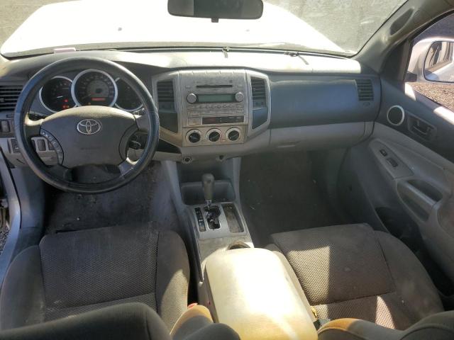 5TEJU62NX8Z521744 - 2008 TOYOTA TACOMA DOUBLE CAB PRERUNNER SILVER photo 8