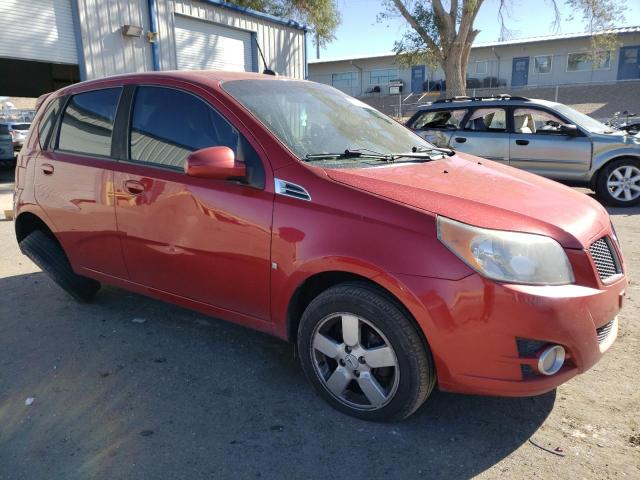 KL2TD66E79B672956 - 2009 PONTIAC G3 RED photo 4