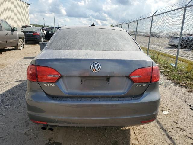 3VWDX7AJ9CM368768 - 2012 VOLKSWAGEN JETTA SE GRAY photo 6