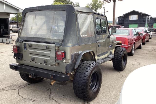 2J4FY49S6MJ137432 - 1991 JEEP WRANGLER / SAHARA GREEN photo 4