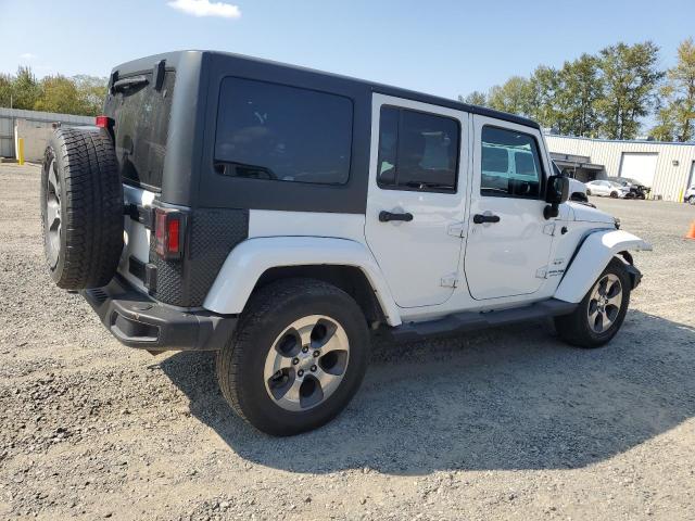 1C4HJWEG5JL894201 - 2018 JEEP WRANGLER U SAHARA WHITE photo 3