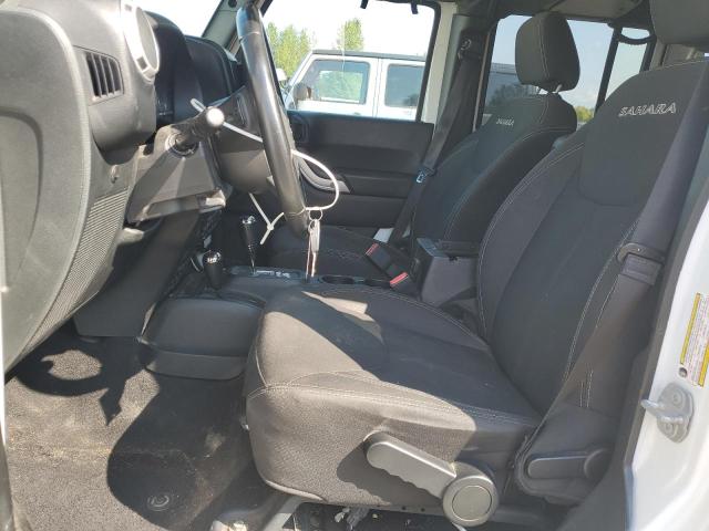 1C4HJWEG5JL894201 - 2018 JEEP WRANGLER U SAHARA WHITE photo 7