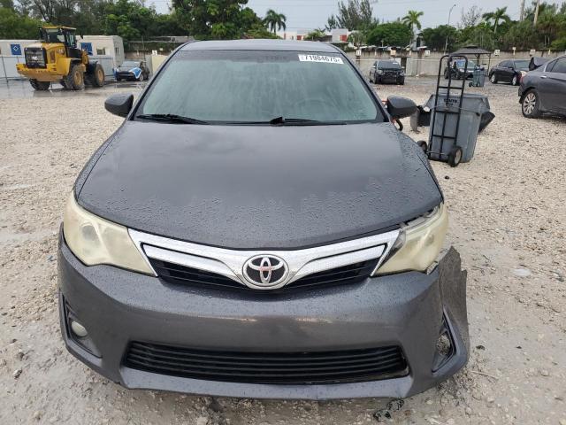 4T1BF1FK7CU059349 - 2012 TOYOTA CAMRY BASE GRAY photo 5