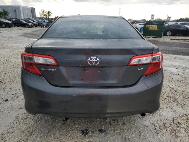 4T1BF1FK7CU059349 - 2012 TOYOTA CAMRY BASE GRAY photo 6