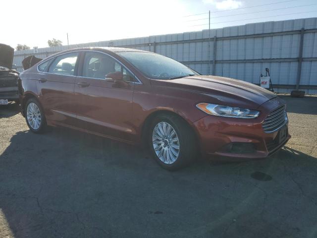 3FA6P0PUXER329929 - 2014 FORD FUSION SE PHEV RED photo 4