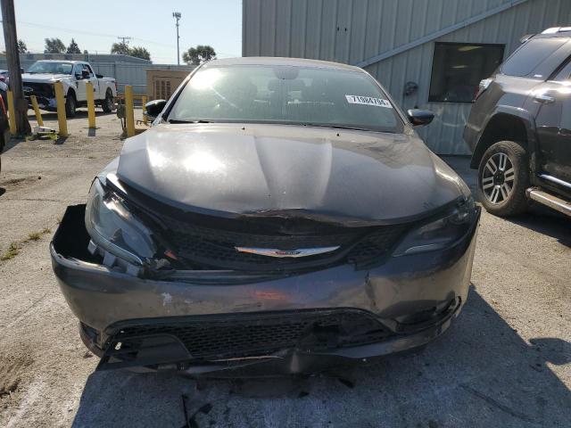 1C3CCCBB2GN146972 - 2016 CHRYSLER 200 S GRAY photo 5