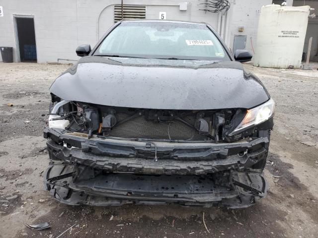 4T1B11HK9KU703315 - 2019 TOYOTA CAMRY L BLACK photo 5