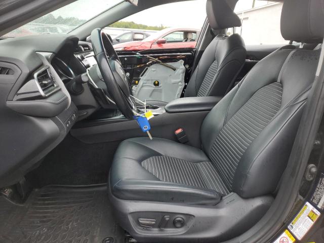 4T1B11HK9KU703315 - 2019 TOYOTA CAMRY L BLACK photo 7