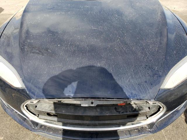 5YJSA1AC2DFP10450 - 2013 TESLA MODEL S Կապույտ լուսանկար 11