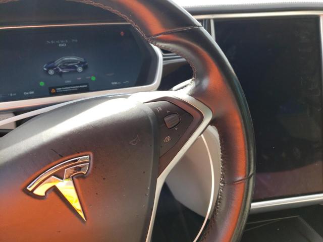 5YJSA1AC2DFP10450 - 2013 TESLA MODEL S Կապույտ լուսանկար 9